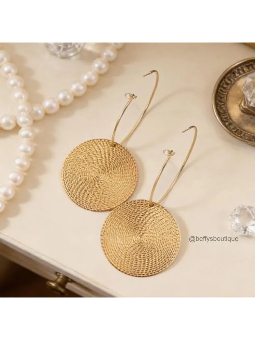 Boho Gold Chandelier Dangle Earrings for Women